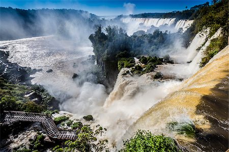 Iguacu Falls, Iguacu National Park, Argentina Foto de stock - Con derechos protegidos, Código: 700-07237799