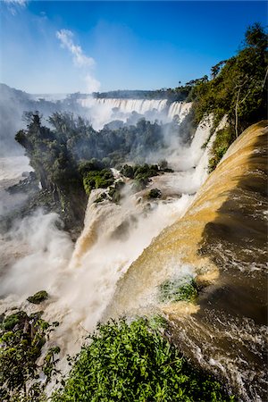 spectacular scenic not people - Iguacu Falls, Iguacu National Park, Argentina Stock Photo - Rights-Managed, Code: 700-07237800