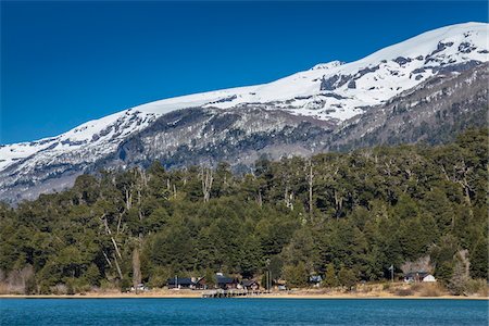 simsearch:700-07202724,k - Scenic view of shoreline and jetty at Puerto Frias, Nahuel Huapi National Park (Parque Nacional Nahuel Huapi­), Argentina Foto de stock - Con derechos protegidos, Código: 700-07237898