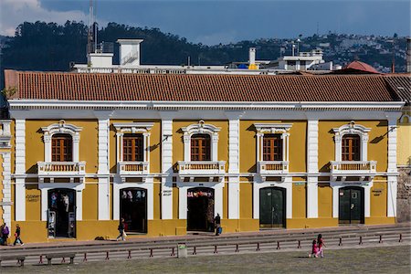 plaza san francisco - Plaza de San Francisco, Quito Ecuador Stock Photo - Rights-Managed, Code: 700-07279280