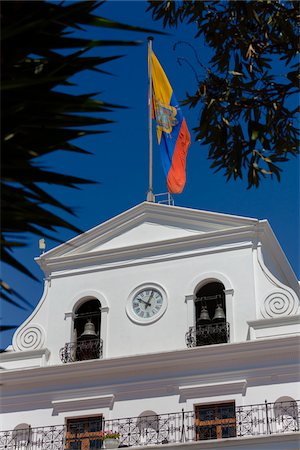 Carondelet Palace, Plaza de la Independencia, Quito, Ecuador Stock Photo - Rights-Managed, Code: 700-07279303