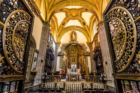 Interior of Basilica of Our Lady of Guadalupe, Mexico City, Mexico Foto de stock - Con derechos protegidos, Código: 700-07279489