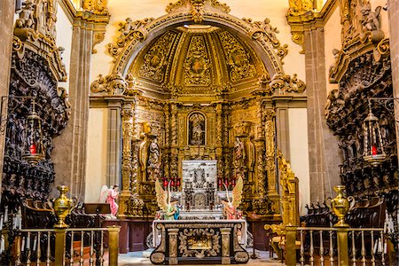 Interior of Basilica of Our Lady of Guadalupe, Mexico City, Mexico Foto de stock - Con derechos protegidos, Código: 700-07279490