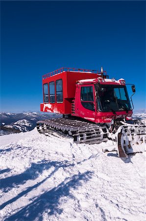 snowcat - Red Mountain Resort, Rossland, British Columbia, Canada Stock Photo - Rights-Managed, Code: 700-07519276