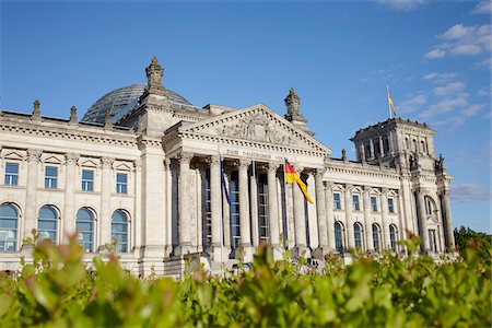 Reichstag Building, Berlin, Germany Foto de stock - Con derechos protegidos, Código: 700-07600030