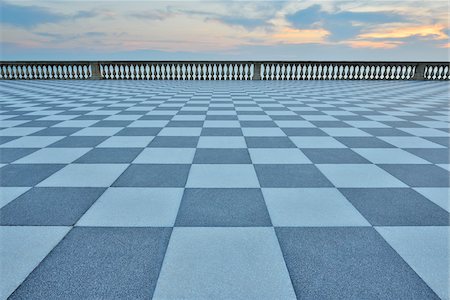 patio - Terrazza Mascagni at Sunset, Livorno, Tuscany, Italy Stock Photo - Rights-Managed, Code: 700-07674840