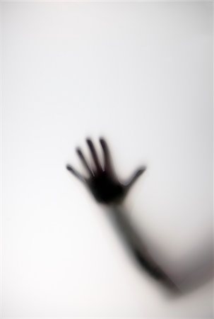 Blurred Hand and Arm through Frosted Glass Photographie de stock - Rights-Managed, Code: 700-07729951