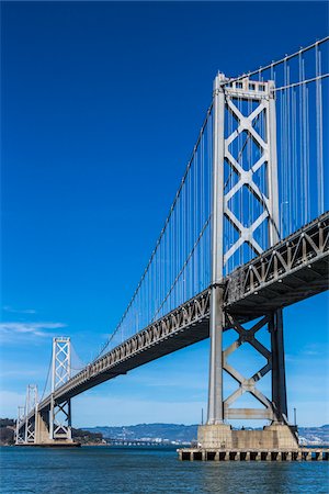 simsearch:700-07735931,k - San Francisco-Oakland Bay Bridge, San Francisco, California, USA Stock Photo - Rights-Managed, Code: 700-07735929