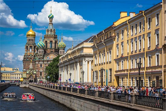 The Griboyedov Canal and the Church on Spilled Blood, St. Petersburg, Russia Stock Photo - Premium Rights-Managed, Artist: R. Ian Lloyd, Image code: 700-07760198