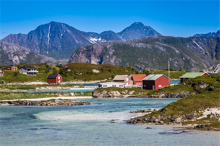 Sommaroy, Kvaloya Island, Tromso, Norway Photographie de stock - Rights-Managed, Code: 700-07784074