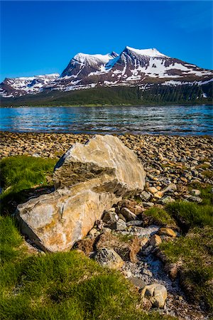 Kvaloya Island, Tromso, Norway Foto de stock - Con derechos protegidos, Código: 700-07784092