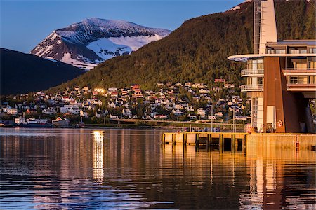 Midnight Sun, Tromso, Troms, Norway Stock Photo - Rights-Managed, Code: 700-07784194