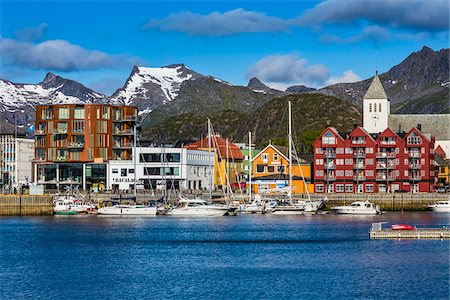 Svolvaer, Austvagoya, Lofoten Archipelago, Norway Stock Photo - Rights-Managed, Code: 700-07784477