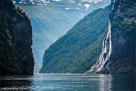 Geirangerfjord, Geiranger, More og Romsdal, Norway Stockbilder - Lizenzpflichtiges, Bildnummer: 700-07784498