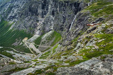 Viewing Platform over Trollstigen, More og Romsdal, Norway Stock Photo - Rights-Managed, Code: 700-07784507
