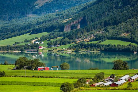 Gloppen, Sogn og Fjordane, Norway Photographie de stock - Rights-Managed, Code: 700-07784699