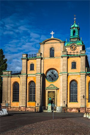 simsearch:700-00186716,k - Stockholm Cathedral (Church of St Nicholas, Storkyrkan (The Great Church) in Gamla Stan (Old Town), Stockholm, Sweden Foto de stock - Con derechos protegidos, Código: 700-07783779