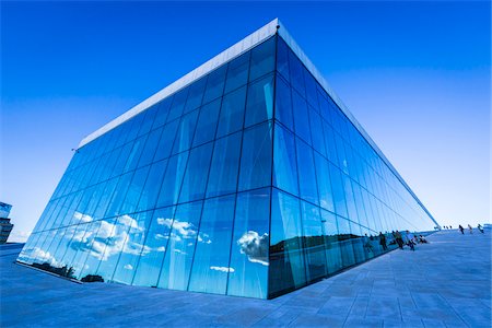 perspective buildings - Oslo Opera House, Oslo, Norway Photographie de stock - Rights-Managed, Code: 700-07783995