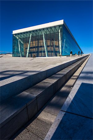 perspective buildings - Oslo Opera House, Oslo, Norway Stock Photo - Rights-Managed, Code: 700-07783999
