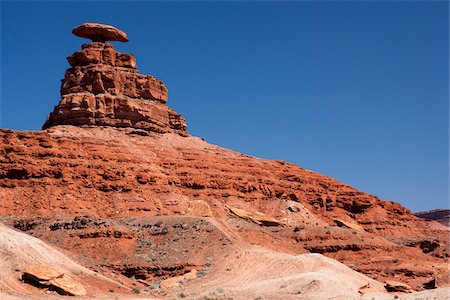 simsearch:700-02347910,k - Rock formation, Mexican Hat, San Juan County, Utah, USA Foto de stock - Con derechos protegidos, Código: 700-07802615