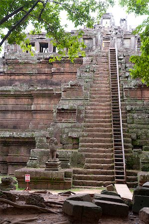 Angkor Thom, UNESCO World Heritage Site, Angkor, Siem Reap, Cambodia, Indochina, Southeast Asia, Asia Stock Photo - Rights-Managed, Code: 700-07803163
