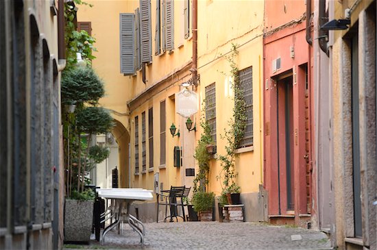 Old buildings and street in autumn, Cremona, Lombardy, Italy Stock Photo - Premium Rights-Managed, Artist: David & Micha Sheldon, Image code: 700-07844350