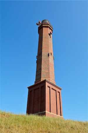 east frisia - Norderney Lighthouse in Summer, Norderney, East Frisia Island, North Sea, Lower Saxony, Germany Foto de stock - Con derechos protegidos, Código: 700-07945028