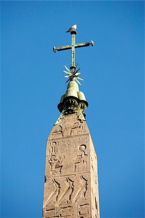 Flaminio Obelisk, Piazza del Popolo, Rome, Lazio, Italy Foto de stock - Con derechos protegidos, Código: 700-08102838