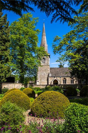 simsearch:700-08122215,k - Church of St Mary, Lower Slaughter, Gloucestershire, The Cotswolds, England, United Kingdom Foto de stock - Con derechos protegidos, Código: 700-08122119