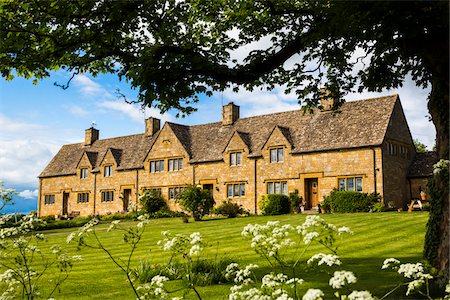 england not people - Manor house, Stanton, Gloucestershire, The Cotswolds, England, United Kingdom Stock Photo - Rights-Managed, Code: 700-08122152