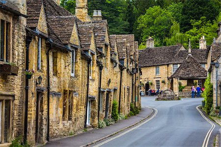Castle Combe, Wiltshire, The Cotswolds, England, United Kingdom Photographie de stock - Rights-Managed, Code: 700-08122219