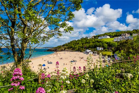 saint ives - Porthminster Beach, St Ives, Cornwall, England, United Kingdom Stockbilder - Lizenzpflichtiges, Bildnummer: 700-08122257