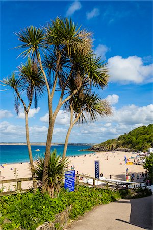 Porthminster Beach, St Ives, Cornwall, England, United Kingdom Stock Photo - Rights-Managed, Code: 700-08122262