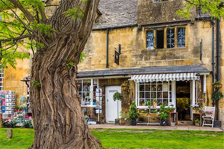 europe storefront - Chipping Campden, Gloucestershire, Cotswolds, England, United Kingdom Stock Photo - Rights-Managed, Code: 700-08145785