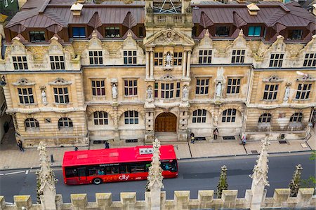 europe landmark not people - Oxford University, Oxford, Oxfordshire, England, United Kingdom Stock Photo - Rights-Managed, Code: 700-08145843