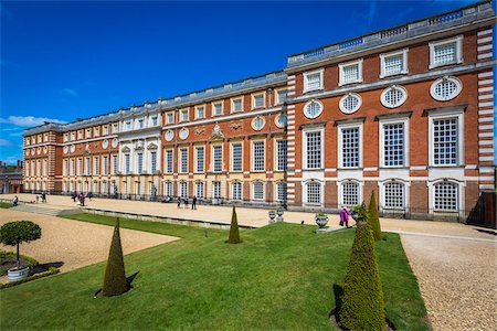 Hampton Court Palace, London, England, United Kingdom Foto de stock - Con derechos protegidos, Código: 700-08145965