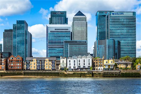 Canary Wharf, Isle of Dogs, London, England, United Kingdom Foto de stock - Con derechos protegidos, Código: 700-08145981