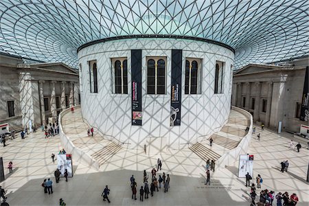 Queen Elizabeth II Great Court, British Museum, Bloomsbury, London, England, United Kingdom Stockbilder - Lizenzpflichtiges, Bildnummer: 700-08146014