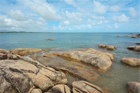 Granite Coast in Summer, Grays Bay, Bowen, Queensland, Australia Stock Photo - Rights-Managed, Code: 700-08146078