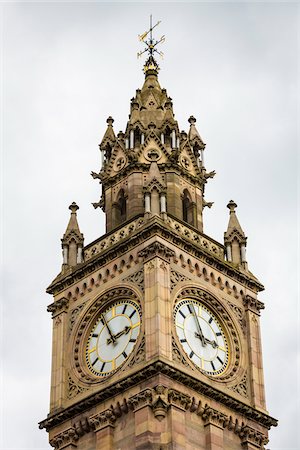 simsearch:700-08146189,k - Albert Memorial Clock, Belfast, County Antrim, Northern Ireland, United Kingdom Photographie de stock - Rights-Managed, Code: 700-08146180