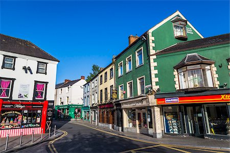 Street scene, Kilkenny, County Kilkenny, Ireland Photographie de stock - Rights-Managed, Code: 700-08146334