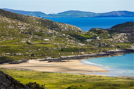 Scenic view of Caherdaniel, along the Ring of Kerry, County Kerry, Ireland Stock Photo - Rights-Managed, Code: 700-08146381