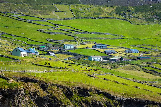 Scenic overview, Slea Head, Slea Head Drive, Dingle Peninsula, County Kerry, Ireland Stock Photo - Premium Rights-Managed, Artist: R. Ian Lloyd, Image code: 700-08146449