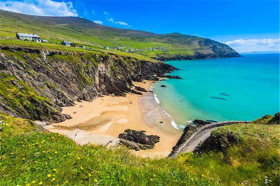 Scenic, coastal overview, Slea Head, Slea Head Drive, Dingle Peninsula, County Kerry, Ireland Stock Photo - Premium Rights-Managed, Artist: R. Ian Lloyd, Image code: 700-08146450