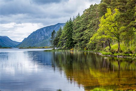 Scenic view, Glenveagh National Park, County Donegal, Ireland Stockbilder - Lizenzpflichtiges, Bildnummer: 700-08146485