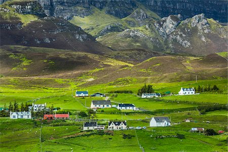 Staffin, Trotternish, Isle of Skye, Scotland, United Kingdom Foto de stock - Con derechos protegidos, Código: 700-08167266