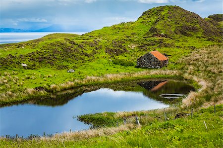 Flodigarry, Trotternish, Isle of Skye, Scotland, United Kingdom Foto de stock - Direito Controlado, Número: 700-08167271