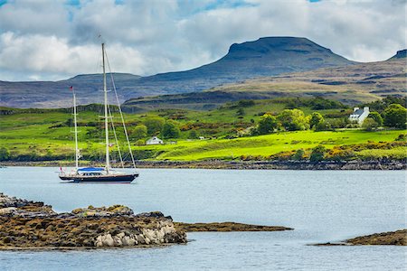 Dunvegan, Isle of Skye, Scotland, United Kingdom Stock Photo - Rights-Managed, Code: 700-08167299