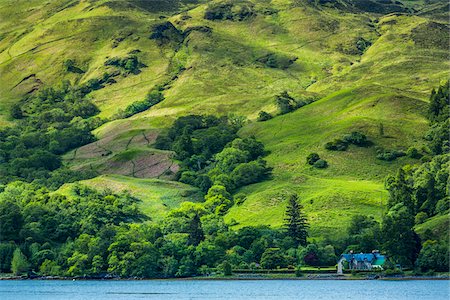 scenic scotland - Scottish Highlands, Scotland, United Kingdom Foto de stock - Con derechos protegidos, Código: 700-08167309