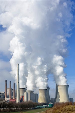 simsearch:700-02883140,k - Coal Fired Power Station Neurath, Grevenbroich, North Rhine-Westphalia, Germany Stock Photo - Rights-Managed, Code: 700-08171826